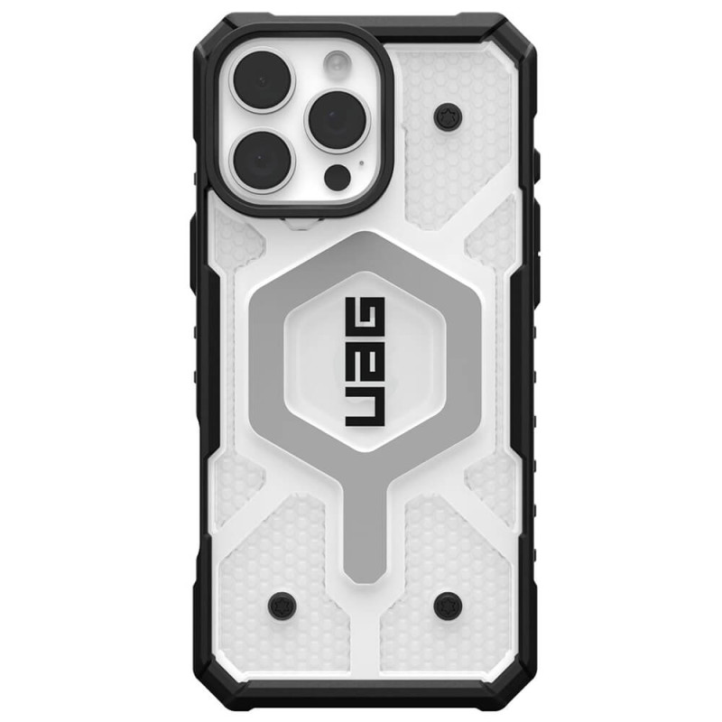 UAG iPhone 16 Pro Max Pathfinder Clear MagSafe Σκληρή Θήκη με MagSafe - Ice
