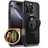 Supcase iPhone 16 Pro Max - Unicorn Beetle MagStand MagSafe Σκληρή Θήκη - Frost Black