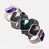 Ringke Θήκη Apple Watch 10 - 46MM Slim - 2 Τεμάχια - Διάφανη - Dark Gray / Διάφανη