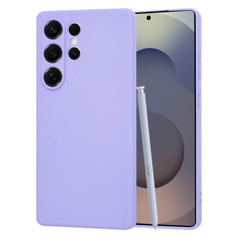 Techsuit Samsung Galaxy S25 Ultra SoftFlex Θήκη Σιλικόνης - Light Purple