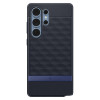 Spigen Samsung Galaxy S25 Ultra - Parallax Mag Θήκη Σιλικόνης με Σκληρό Πλαίσιο και MagSafe - Navy Violet