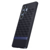 Spigen Samsung Galaxy S25 Ultra - Parallax Mag Θήκη Σιλικόνης με Σκληρό Πλαίσιο και MagSafe - Navy Violet