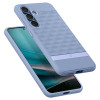 Spigen Samsung Galaxy S25 - Parallax Mag Θήκη Σιλικόνης με Σκληρό Πλαίσιο και MagSafe - Purple Ish