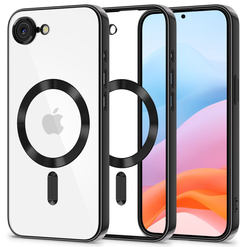 Tech-Protect iPhone 16e MagFlex Θήκη Σιλικόνης TPU με MagSafe - Διάφανη / Shiny Black Tech-Protect iPhone 16e MagFlex Θήκη Σιλικόνης TPU με MagSafe - Διάφανη / Shiny Black