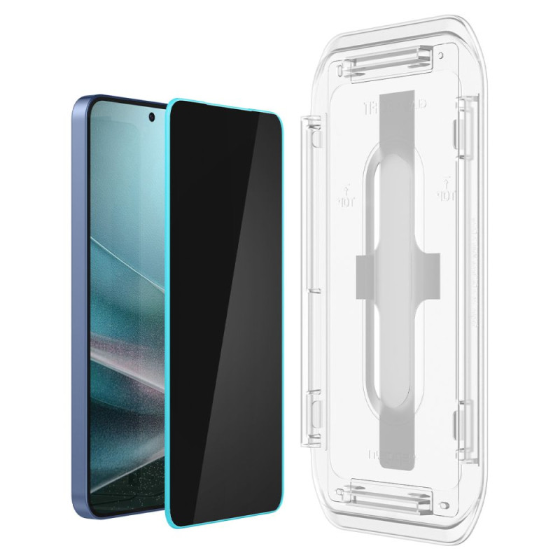 Spigen Samsung Galaxy S24 Plus / S25 Plus Glas.TR Privacy EZ Fit 2.5D 9H Αντιχαρακτικό Γυαλί Οθόνης - 2 Τεμάχια - Clear / Black - AGL09307 Spigen Samsung Galaxy S24 Plus / S25 Plus Glas.TR Privacy EZ Fit 2.5D 9H Αντιχαρακτικό Γυαλί Οθόνης - 2 Τεμάχια - Clear / Black - AGL09307