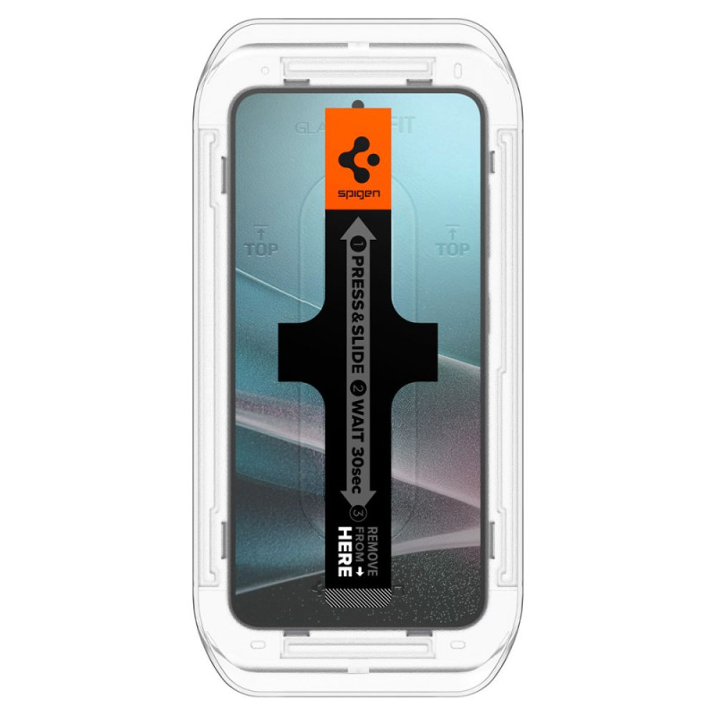 Spigen Samsung Galaxy S24 Plus / S25 Plus Glas.TR Privacy EZ Fit 2.5D 9H Αντιχαρακτικό Γυαλί Οθόνης - 2 Τεμάχια - Clear / Black - AGL09307 Spigen Samsung Galaxy S24 Plus / S25 Plus Glas.TR Privacy EZ Fit 2.5D 9H Αντιχαρακτικό Γυαλί Οθόνης - 2 Τεμάχια - Clear / Black - AGL09307