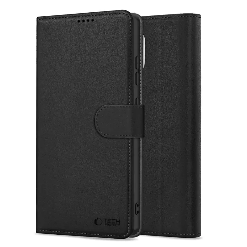 Tech-Protect Xiaomi Poco X7 Pro 5G Θήκη Πορτοφόλι Stand από Δερματίνη - Black Tech-Protect Xiaomi Poco X7 Pro 5G Θήκη Πορτοφόλι Stand από Δερματίνη - Black