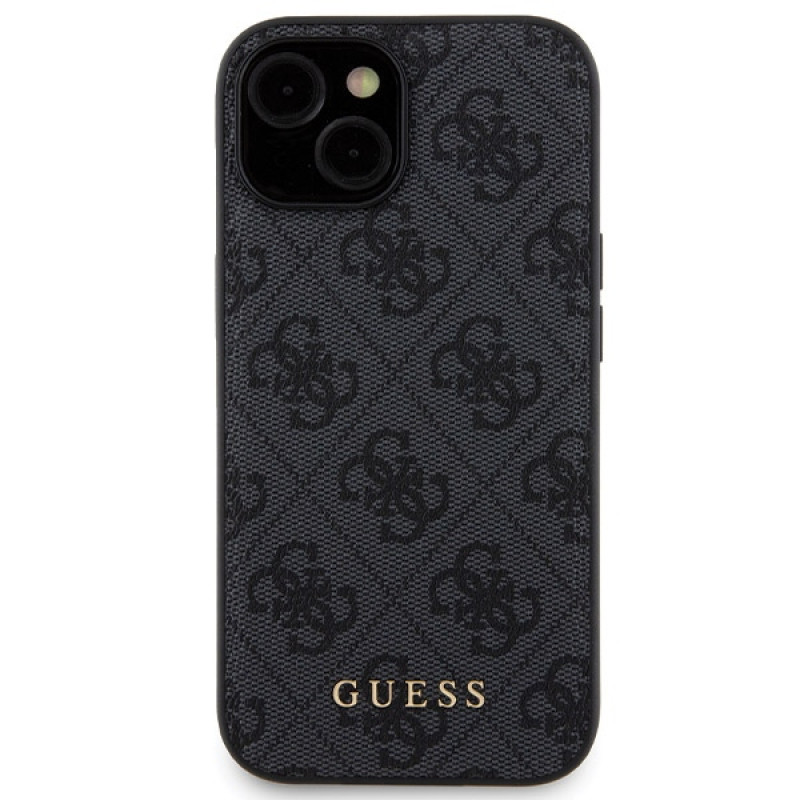 Guess iPhone 15 MagSafe Σετ Θήκη Κινητού και Powerbank 5000mAh με Επένδυση Συνθετικού Δέρματος - Black - GUBPM5P15S4GEMGK Guess iPhone 15 MagSafe Σετ Θήκη Κινητού και Powerbank 5000mAh με Επένδυση Συνθετικού Δέρματος - Black - GUBPM5P15S4GEMGK