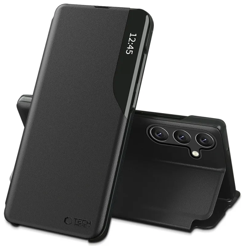 Tech-Protect Samsung Galaxy A56 5G Smart View Θήκη Βιβλίο - Black