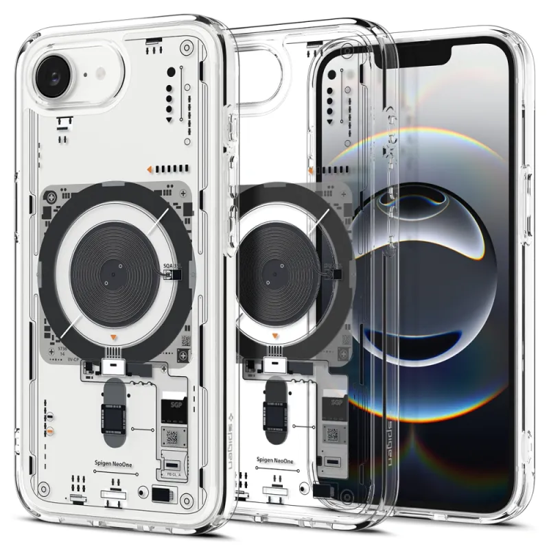 Spigen iPhone 16e Ultra Hybrid Mag - Σκληρή Θήκη με Πλαίσιο Σιλικόνης Και MagSafe - Neo One