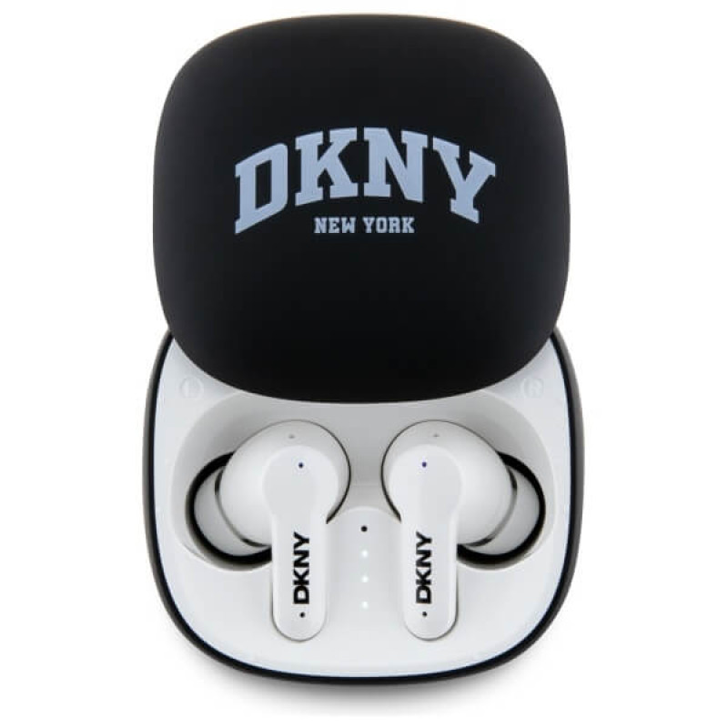 DKNY TWS BT 3D Rubber Matte Finish - Bluetooth 5.3 - Ασύρματα ακουστικά για Κλήσεις / Μουσική - Black DKNY TWS BT 3D Rubber Matte Finish - Bluetooth 5.3 - Ασύρματα ακουστικά για Κλήσεις / Μουσική - Black
