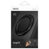 UNIQ GripFit Premium 360 Ring Holder - Μαγνητικό Δαχτυλίδι Συγκράτησης Κινητού / Βάση Στήριξης - Carbon Black
