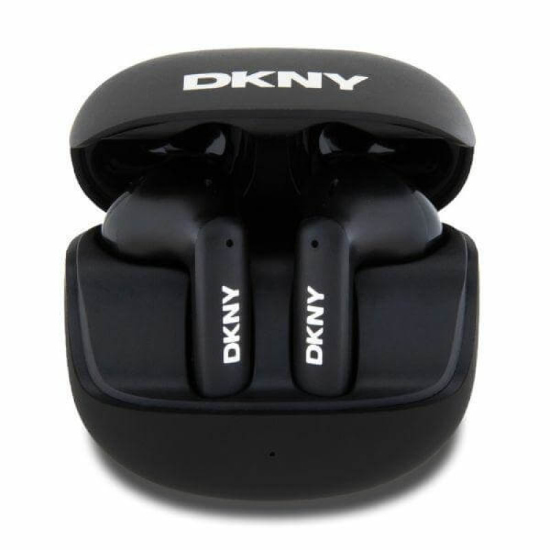 DKNY TWS BT Satiny Finish - Bluetooth 5.3 - Ασύρματα ακουστικά για Κλήσεις / Μουσική - Black