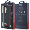 Red Bull Samsung Galaxy S25 Plus - Real Carbon Fiber Powerbar - MagSafe Σκληρή Θήκη με Πλαίσιο Σιλικόνης - Black - RBHMS25M24CFGSMK