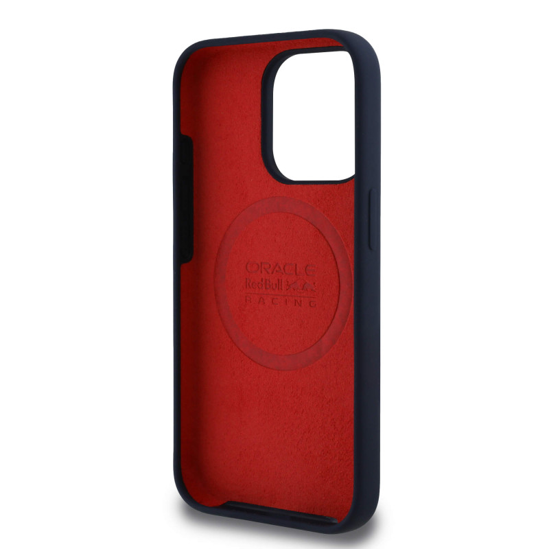 Red Bull iPhone 15 Pro - Silicone Vertical Logo - MagSafe Σκληρή Θήκη με Πλαίσιο Σιλικόνης - Navy - RBHMP15L24SIOLRV Red Bull iPhone 15 Pro - Silicone Vertical Logo - MagSafe Σκληρή Θήκη με Πλαίσιο Σιλικόνης - Navy - RBHMP15L24SIOLRV