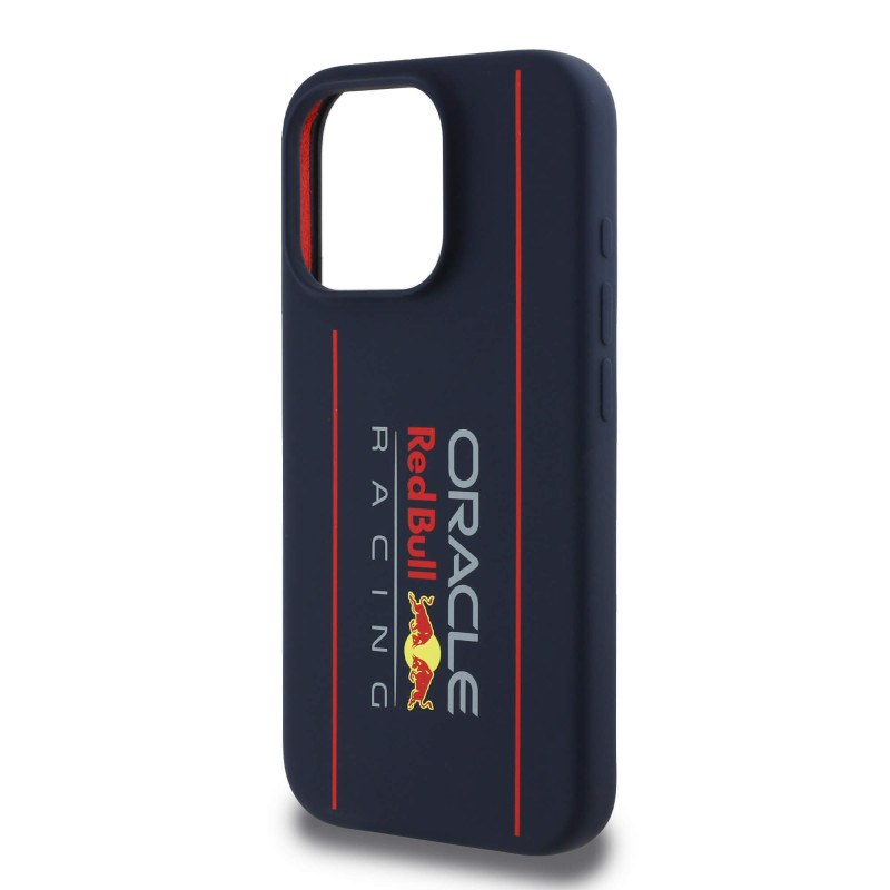 Red Bull iPhone 15 Pro - Silicone Vertical Logo - MagSafe Σκληρή Θήκη με Πλαίσιο Σιλικόνης - Navy - RBHMP15L24SIOLRV Red Bull iPhone 15 Pro - Silicone Vertical Logo - MagSafe Σκληρή Θήκη με Πλαίσιο Σιλικόνης - Navy - RBHMP15L24SIOLRV