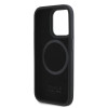 Red Bull iPhone 15 Pro - Leather Red Ring - MagSafe Σκληρή Θήκη με Επένδυση Συνθετικού Δέρματος και Πλαίσιο Σιλικόνης - Navy - RBHMP15L24PUILVR