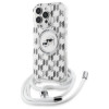 Karl Lagerfeld iPhone 16 Pro Max - IML Crossbody Monogram Karl and Choupette Head - MagSafe Σκληρή Θήκη με Πλαίσιο Σιλικόνης και Λουράκι - Διάφανη - KLHMP16XHCKCKLCT Karl Lagerfeld iPhone 16 Pro Max - IML Crossbody Monogram Karl and Choupette Head - MagSafe Σκληρή Θήκη με Πλαίσιο Σιλικόνης και Λουράκι - Διάφανη - KLHMP16XHCKCKLCT