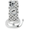 Karl Lagerfeld iPhone 16 Pro Max - IML Crossbody Monogram Karl and Choupette Head - MagSafe Σκληρή Θήκη με Πλαίσιο Σιλικόνης και Λουράκι - Διάφανη - KLHMP16XHCKCKLCT Karl Lagerfeld iPhone 16 Pro Max - IML Crossbody Monogram Karl and Choupette Head - MagSafe Σκληρή Θήκη με Πλαίσιο Σιλικόνης και Λουράκι - Διάφανη - KLHMP16XHCKCKLCT