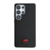 DKNY Samsung Galaxy S25 Ultra - Leather Heart of NY - MagSafe Σκληρή Θήκη με Επένδυση Συνθετικού Δέρματος - Black