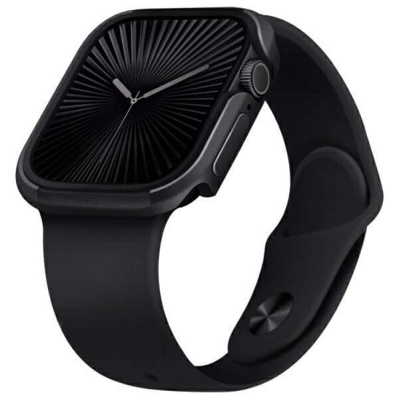 UNIQ Θήκη Apple Watch 42MM Valencia Hybrid - Midnight Black