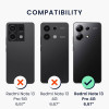 KW Xiaomi Redmi Note 13 Pro 4G Θήκη Σιλικόνης TPU με Λουράκι - Cream