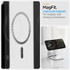 Spigen iPhone 16e Liquid Air Mag - Θήκη Σιλικόνης με Magsafe - Matte Black