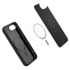 Spigen iPhone 16e Liquid Air Mag - Θήκη Σιλικόνης με Magsafe - Matte Black