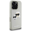 Karl Lagerfeld iPhone 16 Pro Max - HC 3D Rubber Double Heads - Σκληρή Θήκη με Πλαίσιο Σιλικόνης - Beige - KLHCP16XRBCKCHLE Karl Lagerfeld iPhone 16 Pro Max - HC 3D Rubber Double Heads - Σκληρή Θήκη με Πλαίσιο Σιλικόνης - Beige - KLHCP16XRBCKCHLE