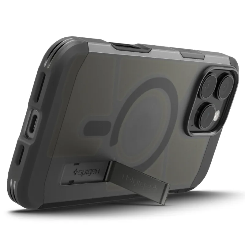 Spigen iPhone 16 Pro Max Tough Armor T Mag - Σκληρή Θήκη με MagSafe - Frost Black Spigen iPhone 16 Pro Max Tough Armor T Mag - Σκληρή Θήκη με MagSafe - Frost Black
