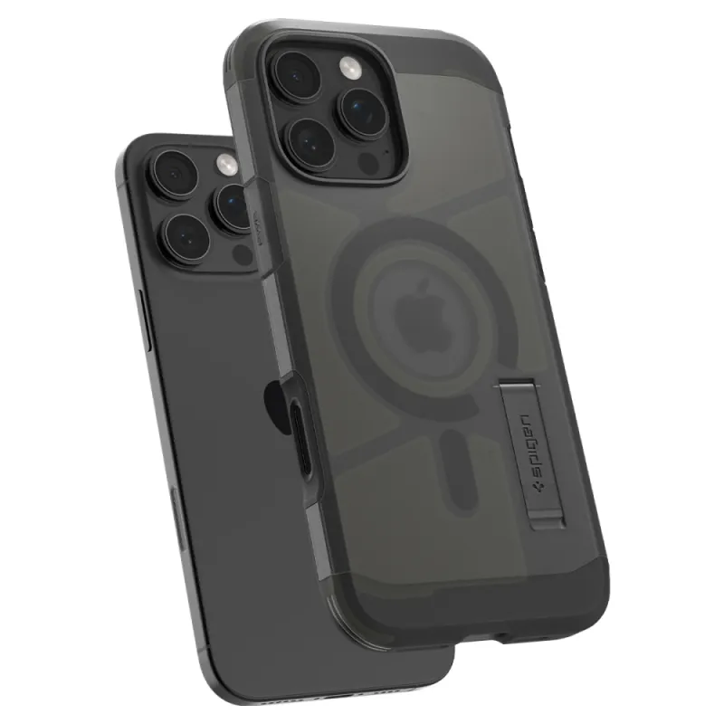Spigen iPhone 16 Pro Max Tough Armor T Mag - Σκληρή Θήκη με MagSafe - Frost Black Spigen iPhone 16 Pro Max Tough Armor T Mag - Σκληρή Θήκη με MagSafe - Frost Black