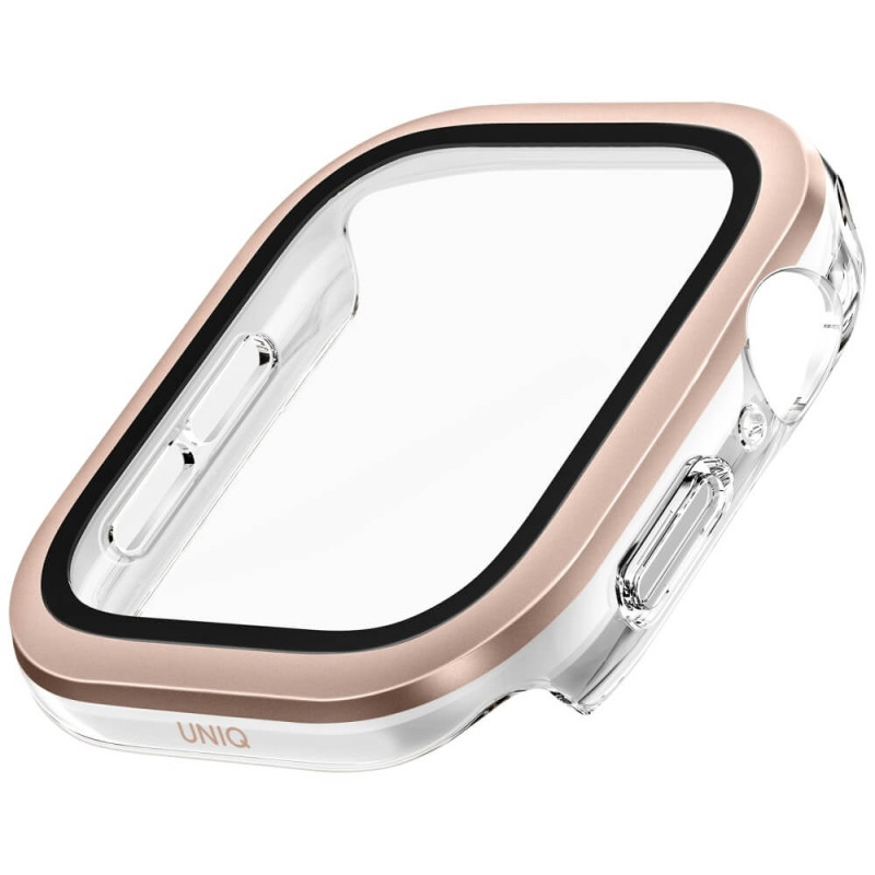 UNIQ Θήκη Apple Watch 10 - 46 mm Voute με Προστασία Οθόνης - Rose Gold UNIQ Θήκη Apple Watch 10 - 46 mm Voute με Προστασία Οθόνης - Rose Gold