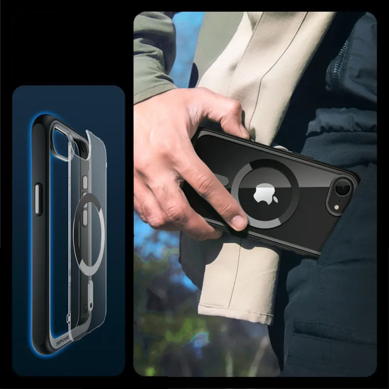 Supcase iPhone 16e UB Mag Σκληρή Θήκη με MagSafe - Black Supcase iPhone 16e UB Mag Σκληρή Θήκη με MagSafe - Black
