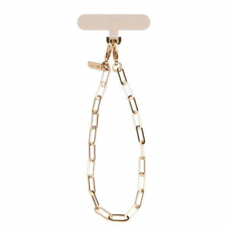 UNIQ Coehl GoldiLocks Universal Hand Strap - Λουράκι Κινητού για τον Καρπό - Gold