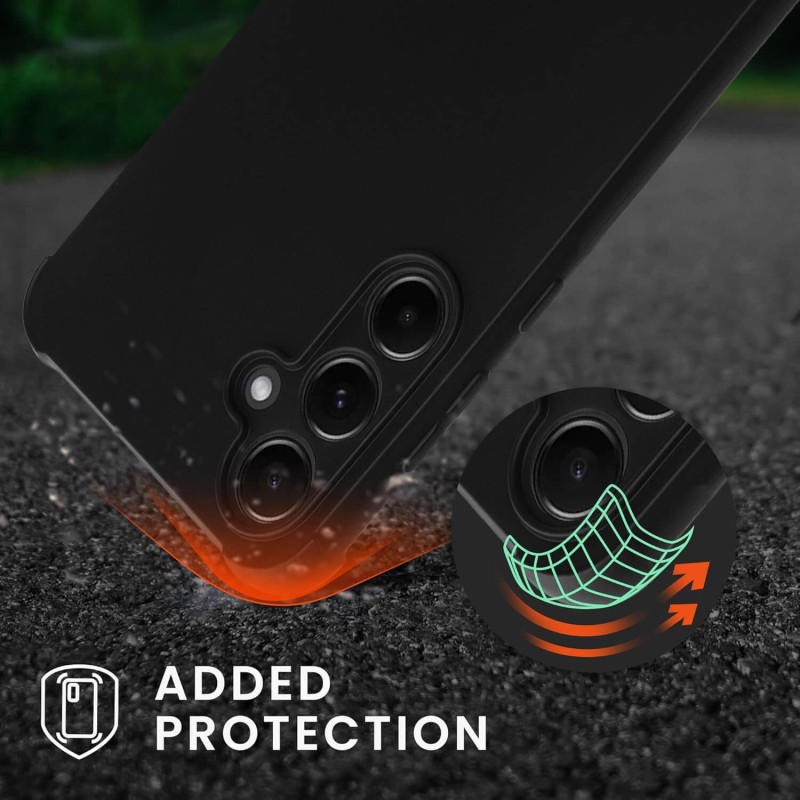 KW Samsung Galaxy A55 5G Θήκη Σιλικόνης TPU με Λουράκι - Black KW Samsung Galaxy A55 5G Θήκη Σιλικόνης TPU με Λουράκι - Black