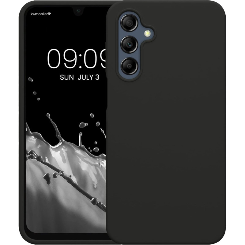 KW Samsung Galaxy A16 4G / A16 5G Θήκη Σιλικόνης Rubberized TPU - Dark Grey