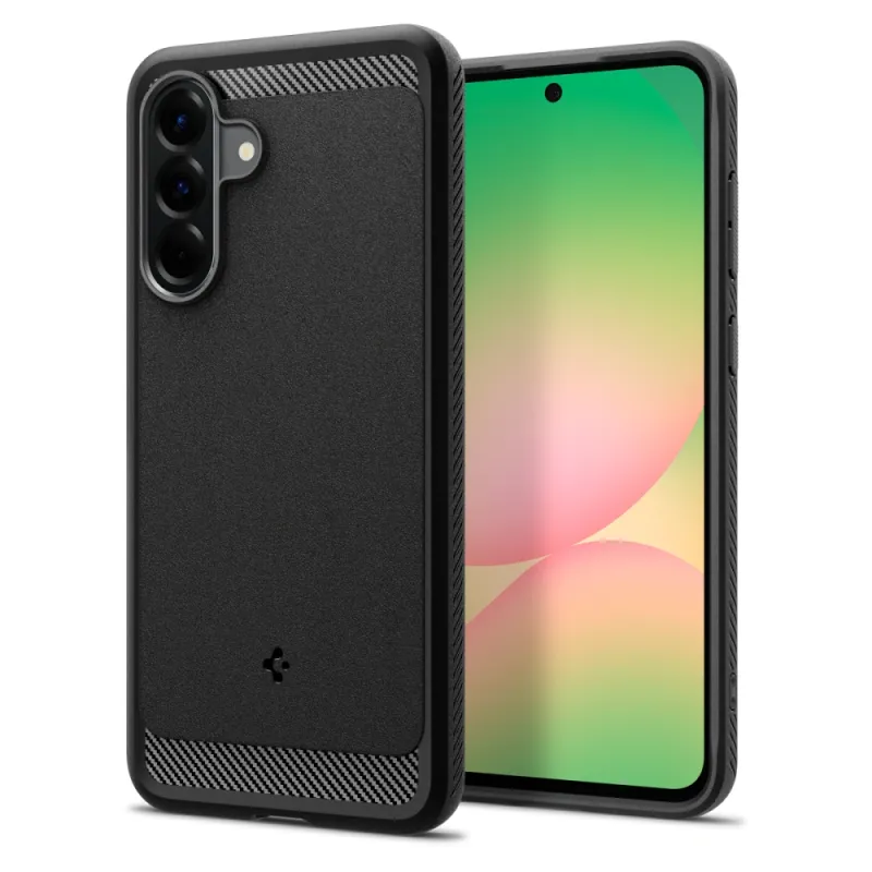 Spigen Samsung Galaxy A56 5G Rugged Armor Θήκη Σιλικόνης - Matte Black