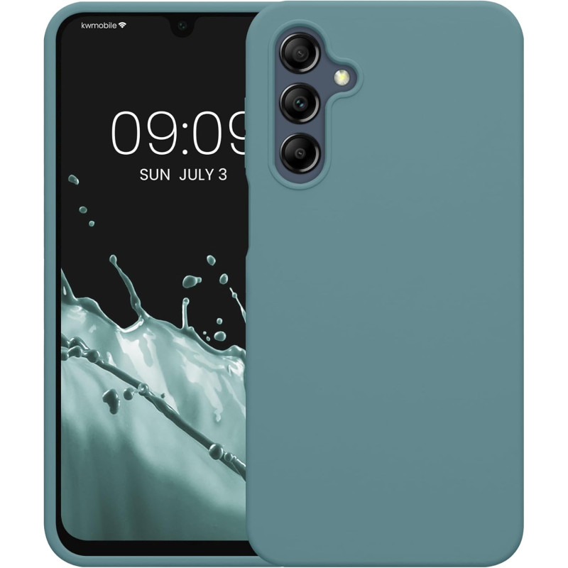 KW Samsung Galaxy A16 4G / A16 5G Θήκη Σιλικόνης Rubberized TPU - Arctic Night