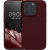 KW iPhone 15 Pro Θήκη Σιλικόνης Rubberized TPU - Bordeaux Purple