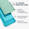 KW Samsung Galaxy S24 Θήκη Σιλικόνης Rubberized TPU - Cool Glacier