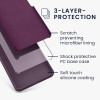 KW Samsung Galaxy S24 Θήκη Σιλικόνης Rubberized TPU - Light Iris