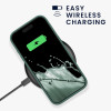 KW iPhone 15 Pro Θήκη Σιλικόνης Rubberized TPU - Fir Green