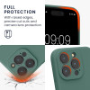 KW iPhone 15 Pro Θήκη Σιλικόνης Rubberized TPU - Fir Green