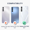KW Samsung Galaxy A16 4G / A16 5G Θήκη Σιλικόνης Rubberized TPU - Baltic Blue