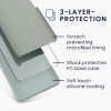 KW Samsung Galaxy A16 4G / A16 5G Θήκη Σιλικόνης Rubberized TPU - Cool Mint