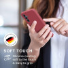 KW Samsung Galaxy A16 4G / A16 5G Θήκη Σιλικόνης Rubberized TPU - Dark Rose