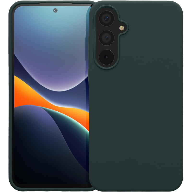 KW Samsung Galaxy A55 5G Θήκη Σιλικόνης Rubberized TPU - Moss Green