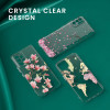 KW Samsung Galaxy A55 5G Λεπτή Θήκη Σιλικόνης TPU - Design Wild Flowers Tendril - Multicoloured / Διάφανη