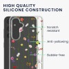 KW Samsung Galaxy A55 5G Λεπτή Θήκη Σιλικόνης TPU - Design Wild Flowers Tendril - Multicoloured / Διάφανη