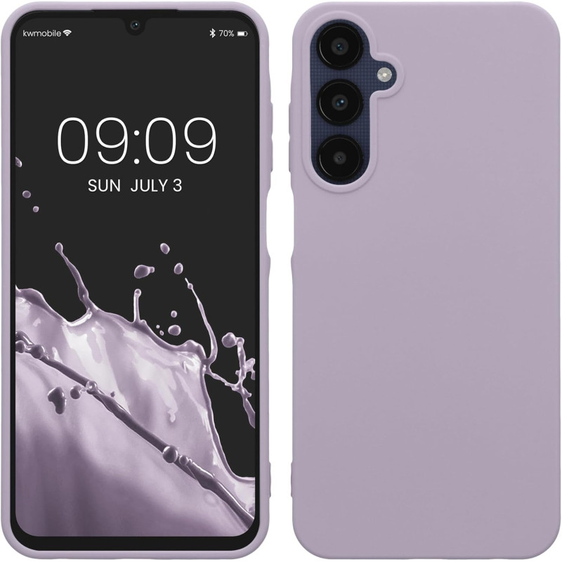 KW Samsung Galaxy A25 5G Λεπτή Θήκη Σιλικόνης TPU - Lavender